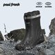 Botas de lluvia de mono de la boca grande botas de lluvia impermeables al aire libre para hombres zapatos de goma zapatos de agua resistentes al desgaste estilo de atar 40 [solo una talla más grande]