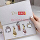 D'ao sample perfume trial, exquisite gift box, Valentine's Day gift for wife, girlfriend, best friend, lover, birthday gift, red box three-piece set + counter gift box bag