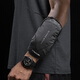 TLXT running mobile phone arm bag sports mobile phone bag arm bag men's mobile phone bag wrist bag fitness equipment artifact arm cover black reflective style