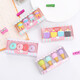 Erase de postre en caja linda Caja de regalo de dibujos animados creatorias Borrador de estudiantes Peopsicle Popsicle Eraser 4 cajas/set 6174