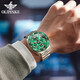 Oupinke (Oupinke) Switzerland Certified Famoso Watch Top Diez marcas de relojes Ghost Ghost para hombres Totos mecánicos totalmente automáticos Relojes de hombres impermeables luminoso