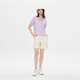 AIGLE RETRACIA AIGAO ACS23WTSH009 FUBRA PIMA Outdoor PIMA COMOLO COLDE COLLE RED REDED Camiseta Camiseta de manga corta Lilas Purple AQ983 L (170/92a)