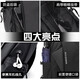 Huili crossbody chest bag for men's new large capacity trendy shoulder bag sports shoulder bag casual commuter tablet storage bag
