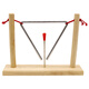 
Xingbeixiang Triangle Iron Musical Instrument Children's Primary School Students Kindergarten Professional Percussion Instrument Orf Triangle Bell Thickened Triangle Iron 4 inches (side length 10cm)