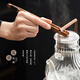 YIJUKE bamboo tea set three-piece carbonized tea set unpainted tea spoon zen tea clip tea lotus tea dial tea set accessories