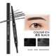 Double-headed automatic rotating eyebrow pencil, waterproof, sweat-proof, long-lasting and non-removable, beginner's eyebrow pencil, double-headed eyebrow pencil dark coffee, 2 pieces