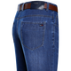 
Pier Cardin light luxury high-end summer jeans men's thin loose high waist straight cotton pants middle-aged casual stretch large size pants 3879 models Zhonglan size 30