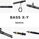 
DAIWA BASS X Y Luya rod Single rod fishing for micro-objects, white stripes, raised mouth, mandarin fish, black thunder and long shot, wide-use rod 682MLS/2 sections/2.03 meters medium soft straightening handle