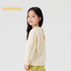 Balabala Children's Sweatshirt Girls 2024 Spring and Automn Clothion Rabbit Sweet Round Neck Pullover Top Cute 208324121001