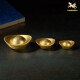 Kupfer Master <echte Goldbeschichtung feste Kupferzutaten> Wohnzimmer Desktop Kupferschmuck Home Dekoration Kunsthandwerk Geschenke Real Goldbeschichtung feste Kupferzutaten Große 6 Sets
