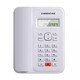 Zhongnuo W288 new wired landline battery-free hands-free call office and home phone extension interface R key transfer ringtone selection C328 white hands-free call