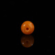 Miling Graduation Grade Natural Amber Raw Stone Old Beeswax Single Bead Diameter 9mm*Thickness 7.8mm Old Type Bead No. 51