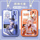 Falda de impacto Genshin Tinali Olympus Wendy Fengyuan Wanye Card Card Tarjeta de control Tarjeta de leche Tarjeta de agua Tarjeta de agua Femenina Genshin W16832 Al Heisen-Merry Tarjeta Tarjeta de autobús [Genshin Impact Long Lanyard]
