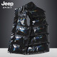 JEEP SPIRIT马甲男棉衣马甲男秋冬坎肩休闲加厚保暖背心男士棉服户外防风外套 683蓝色 XXXL