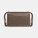 蔻驰（COACH） Bandit Crossbody 女士斜挎包 简约时尚翻盖式单肩包礼物 CD724 棕色