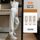 Jingqi (Joyncleon) Pantalones de maternidad Spring y otoño Pantalones deportivos casuales Pantalones de chándal de tamaño pequeño xxl jyk28218