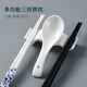 Youlaifu ceramic chopstick holder Chinese dining table public chopstick holder hotel commercial chopstick pillow chopstick holder household chopstick holder pure white chopstick holder (three uses) 5 pack