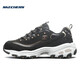 Женская обувь Skechers с уникальным уникальным узором змеи толстые подошвы ретро-ботин