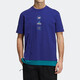 Adidas men's new round neck comfortable breathable loose casual short sleeve sports T-shirt DY8763 HE9922 S