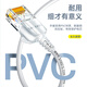 山泽超六类网线细线CAT6A类纯铜 万兆成品连接线 家用电脑宽带兼容千兆网络跳线 15米白色SZB-3150