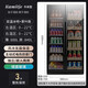 BAIKAILUN double-door double-temperature red wine cabinet mirror glass double-door thermostatic wine cabinet embedded home living room refrigerator moisturizing large-capacity office tea liquor beverage display cabinet 1.9 meters | dual-temperature mirror | ice bar tea style 840L thin style