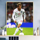 Yunmao Digital Huile Painting DIY Painting Huile Personnages remplis à la main Coloriage peint décoratif peint à la main Star de foot