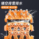 Yu Zhuoxiang is suitable for Dongfeng Peugeot 301 308 408 508 3008 4008 5008 Automobile tire anti-slip chain 6-piece [yellow] installation tool + storage bag