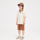 Big Mund Monkey (Paul Frank) Kinderkleidung Kinder Set 2025 Sommer Freizeit vielseitig einfach mittel- und großer Kinder Mode Pull-In-Zweiteiler 272f Hellpurpur 120