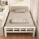 Kanglang lit pliant lit simple lit maison déjeuner pause petit lit pour adulte maison de location simple 1 mètre 2 lit double portable