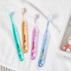 Gum Kangchi Family Mifei Kinder Zahnbürste Gingivalschutz 76C Weiches Haar (1-5 Jahre) Farbe zufällig