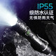 Panasonic flashlight strong light USB rechargeable long-range long-range outdoor waterproof emergency light self-defense hammer flashlight Yixun HHLT0255L