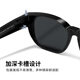 Parzina Gafas de sol polarizadas para hombres y mujeres Fan Chengcheng mismo estilo TR Miopía Miopía Miopía Gafas de sol PZ12127 Starry Black