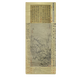 
Yuan Huang Gongwang Fuchun Daling Picture Ancient Landscape Painting Scroll of Literature Replica Antique Paintings Hanging Paintings Yuan Ni Zan's Sparse Forest Light Misty Picture 12116 30X70 cm (Stained by spray painting) Framed