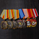 Rumei Soviet Army Former Soviet Union Replica Red Flag of Labor Medal Medal Set of 7
