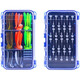 Three Cormorants Lure Box Double-sided Multifunctional Storage Box Lead Head Hook Set Box Portable Soft Bait Set Double Layer Package 1 3.5g Lead Head Hook