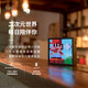Divoom点音EVO蓝牙音箱桌面摆件像素电竞音响歌词迷你闹钟电脑小音响家用低音炮科技感氛围桌搭男生礼物