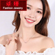 Tan Jin small waist platinum necklace women's pt950 platinum pendant platinum clavicle chain platinum necklace women's model weighs about 4.05-4.15 grams and is about 41.5+2 cm long