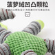 Tianyi Pet Dog Plush Sound Toy Teething Toy for Small and Medium-sized Dogs Corgi Bite-resistant Training Puzzle Interactive Boredom Relief Doll Green