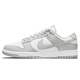 
Nike men's shoes 2025 summer new DUNK LOW sports shoes retro board shoes rubber sole low top light casual shoes white mist gray DD1391-103 45