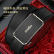 Goldlion belt men's first-layer cowhide automatic buckle Qiji red belt gift box animal year trouser belt New Year gift