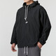 Nike (Nike) Sweat-shirt Spring et automne New Sportswear Woven Tovenable Half Halping Men's Pullover FN3893-043 FN3893-010 Black 2xl