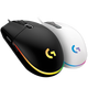 
Logitech G102 wired gaming mouse E-sports keyboard and mouse set TTC axis K845 backlit wired gaming mechanical keyboard Full size K845 tea axis-polar day gray+ G102 black-black anti-slip sticker