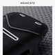 AGUACATE 2025 new sports phone arm bag for Apple 17 running phone arm bag for men and women fitness wrist bag upgraded reflective red large size MAX