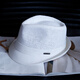 
Tochino high-end Japanese spring and summer jazz top hat for men and women, uniform short-edge casual straw hat gentleman trend middle-aged and elderly hat khaki L size (58-60cm) adjustable