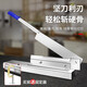 MYTEC guillotine bone cutting artifact household bone cutter small mutton slicer ribs pig trotters chicken duck fish commercial knife thickened manganese steel guillotine 25cm with holder