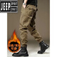 Jeep (Jeep) Herbst Retro American Working Hosen Männer 2024 Neue Herrenhosen Sport Harlen Tie Pants Casual Hosen Männer 818 Modelle (Kamel) regulär 2xl (vorgeschlagen 135-150jin [Jin entspricht 0,5 kg]