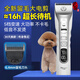 Xuanniao pet shaver, professional hair-shaving electric clipper for dogs, high-power shaver for cats and dogs, large electric hair clipper and long battery life. The whole machine + 6.4mm blade. Teddy bears have shorter hair.
