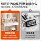 Shanshan wood art dressing table bedroom light luxury dressing table modern simple small apartment dressing table with mirror light storage integrated dressing table