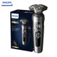 Philips Razor Machine aus den Niederlanden Elektrisch Rasiermesser Rasierer Rasierer Bartmesser Geburtstagsgeschenk für den Freund des Freundes Vatertag für Älteste Luxus 9er SP9871 [Eternal Silver] Gewöhnliches Paket