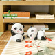 Bezaubernde Katzen-Desktop-Ornamente für Büro Mädchen Geburtstag Geschenke für Mädchen High-End-Gefühle für Freundin praktische kulturelle und kreative Geschenke für Panda Rolling Ornamente Set von vier + exquisiten Geschenkboxen